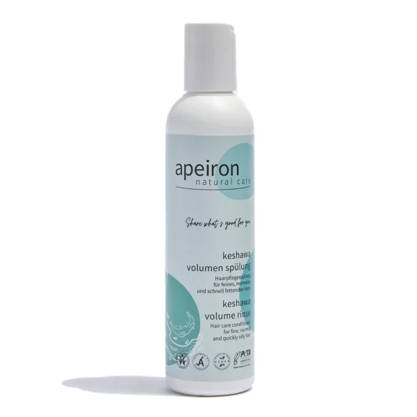 Apeiron Keshawa Volumen Spülung 200 ml – Leichte Pflege für mehr Volumen & Frische