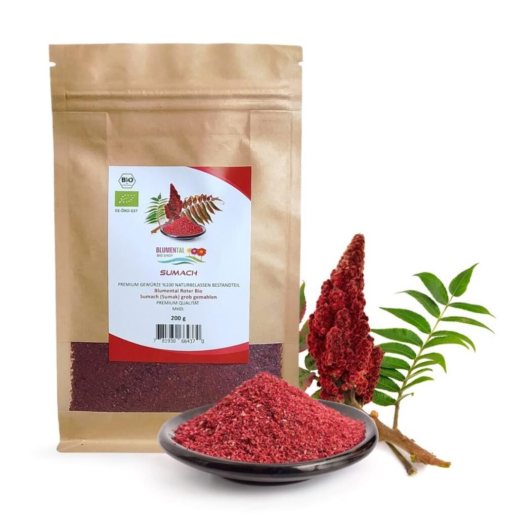 Organic Red Sumac Powder – 100% Natural, Tangy Spice