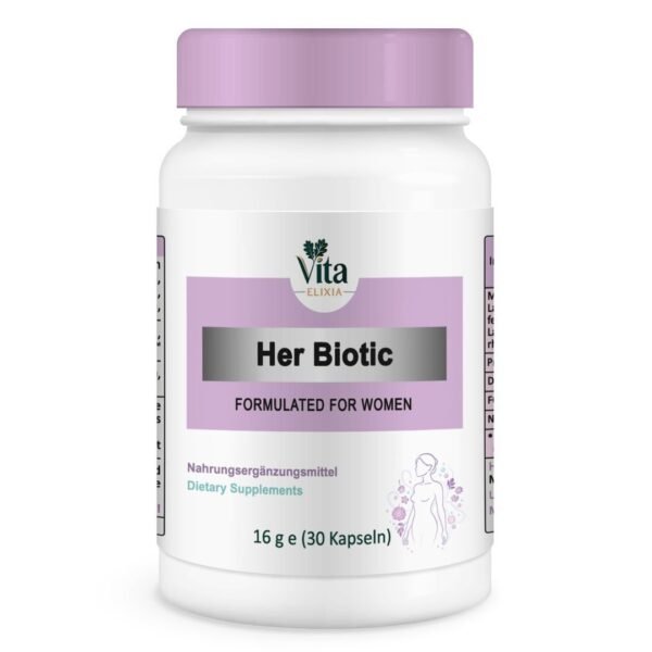 VITA ELIXIA Her Biotic probiotic capsules for women