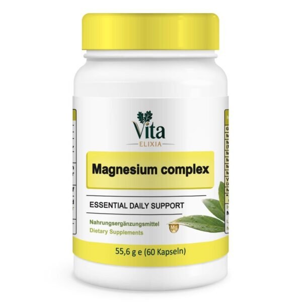 VITA ELIXIA Magnesium Complex capsules jar
