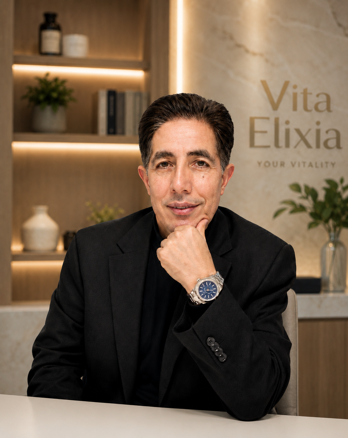 Dr. Jalal Solati, Founder of Vita Elixia