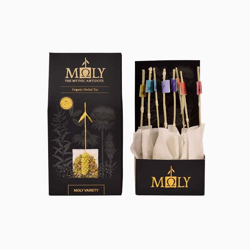 Moly Organic Herbal Tea Variety - 8 pcs - 20 gr