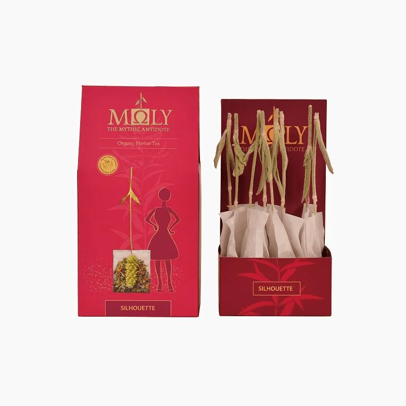 Moly Organic Herbal Tea Silhouette - 10 pcs - 23 gr (10 x 2,30 gr)