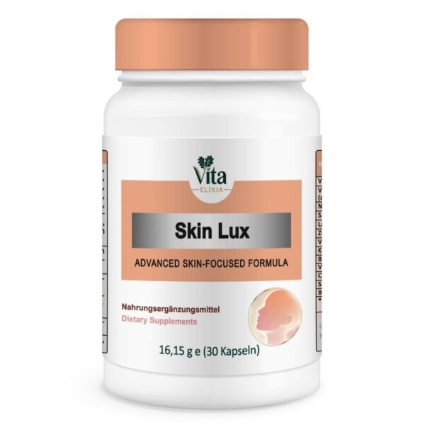VITA ELIXIA Skin Lux beauty capsules jar