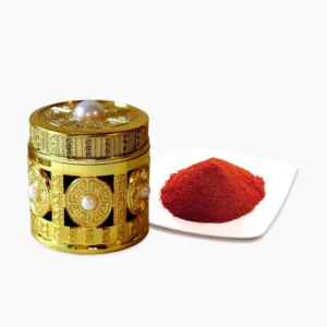 Organic Ground Saffron Powder – 100% Pure Premium Persian Saffron (High Coloring & Aroma)